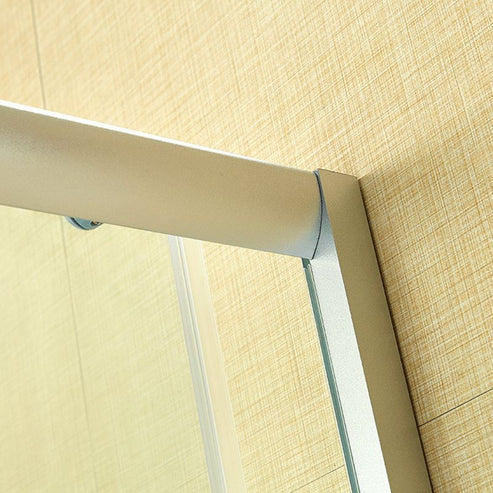 Cabine de Douche Demi-Ronde white line