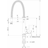 Mitigeur Axis Curly Chrome - Time Design