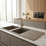 Évier Granit Lamas 116x50 cm - 2 Bacs