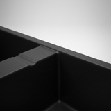 Évier Granit Lisbon 116x50 cm - 2 Bacs + Égouttoir