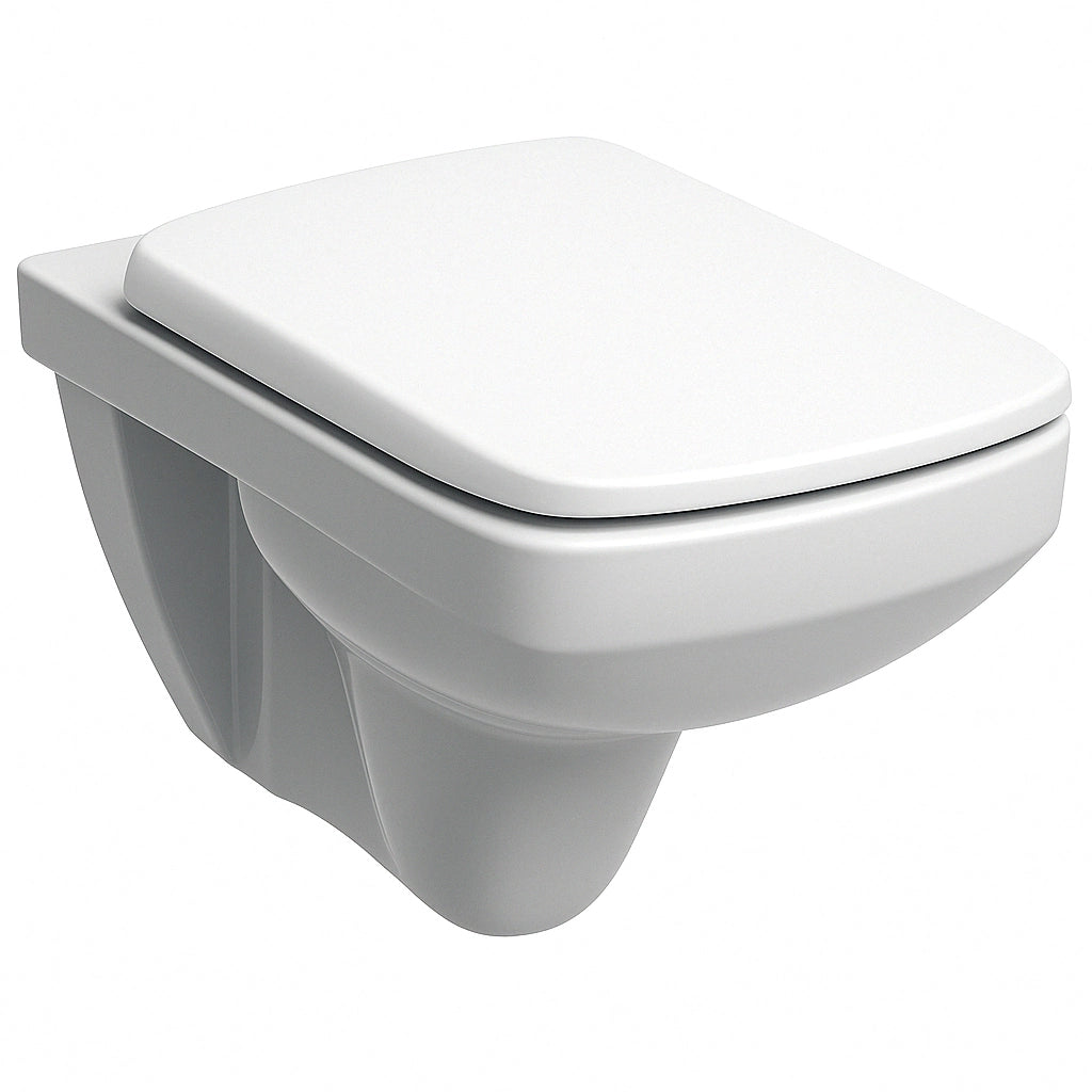 Cuvette Suspendue Geberit Selnova Square avec Abattant Simple