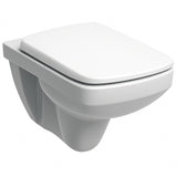 Cuvette Suspendue Geberit Selnova Square avec Abattant Simple