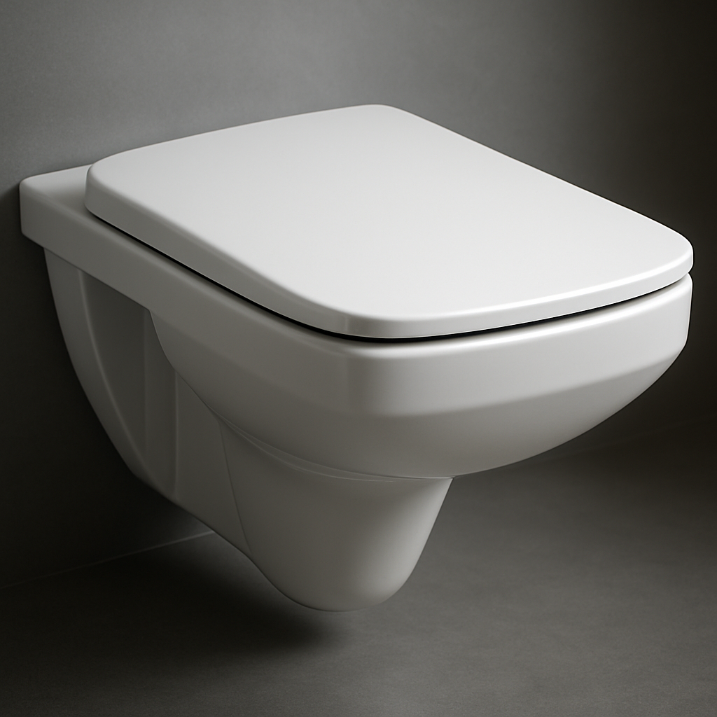 Cuvette Suspendue Geberit Selnova Square avec Abattant Simple