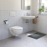 Pack Cuvette WC Suspendue Geberit Selnova Rond avec Abattant Standard Antibactérien