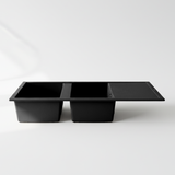 Évier Granit Lamas 116x50 cm - 2 Bacs