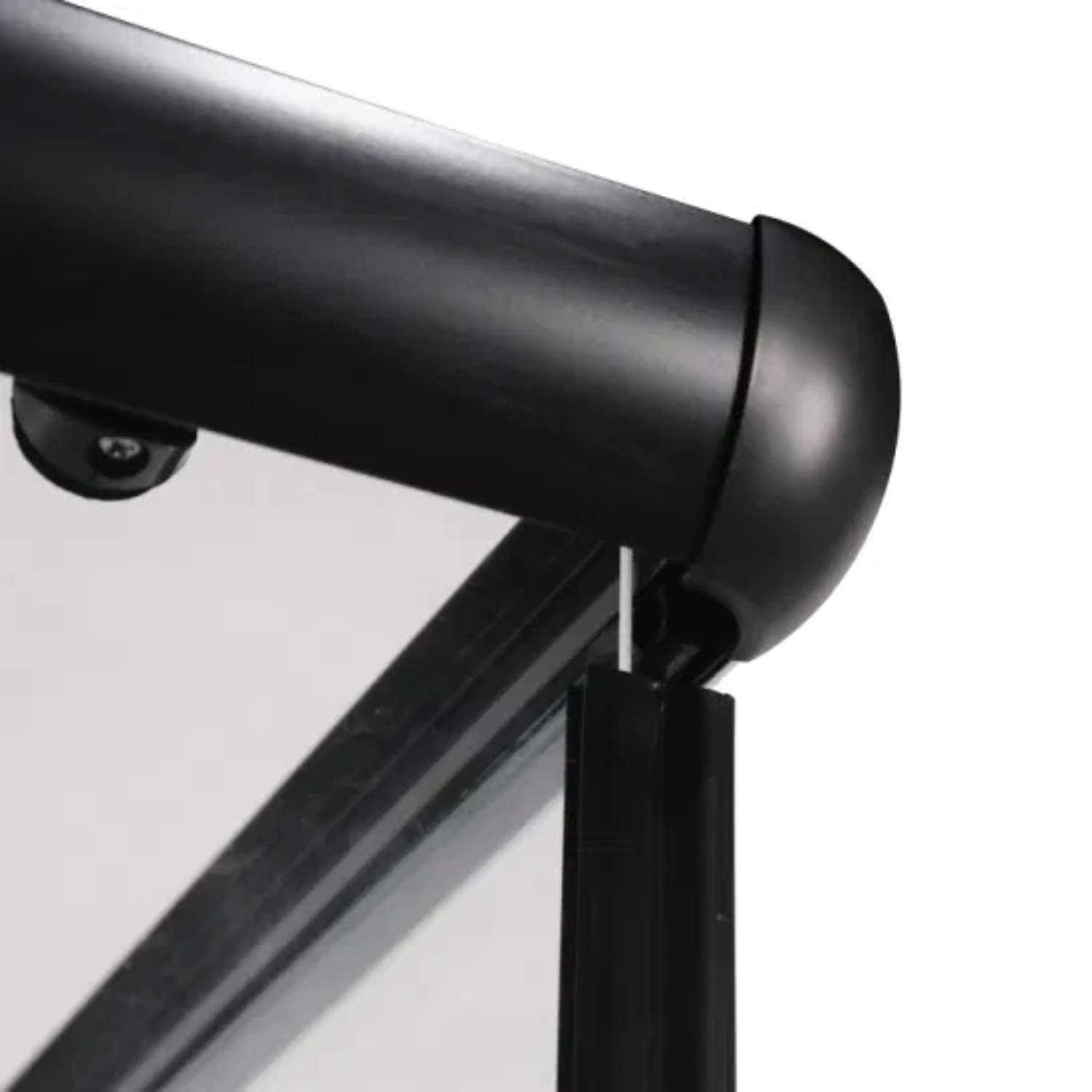 Cabine de douche noire Black Line - 120x80 cm seul porte