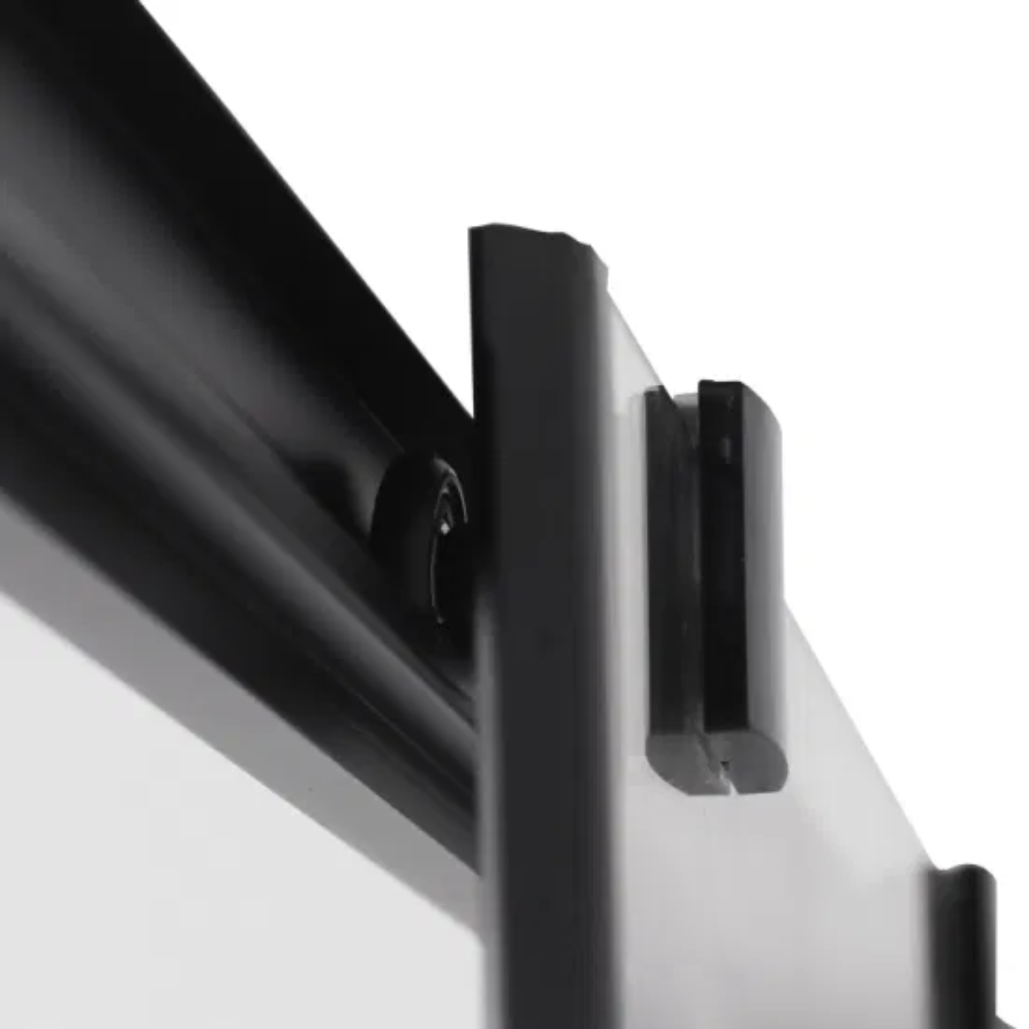 Cabine de douche noire Black Line - 120x80 cm seul porte