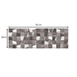 FAIENCE LATINA JEWEL DECOR  / FAIENCE FLICKER UNI GRIS - Time Design