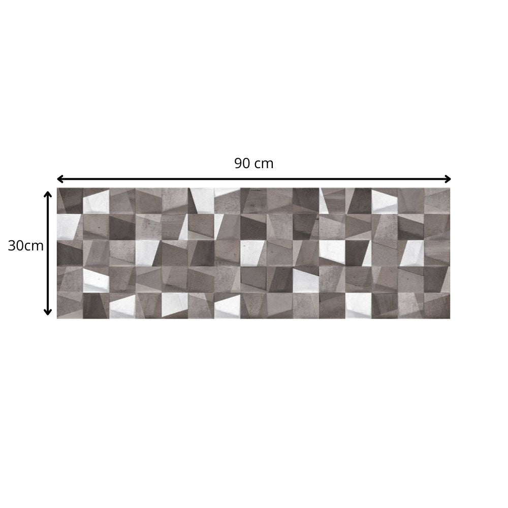 FAIENCE LATINA JEWEL DECOR  / FAIENCE FLICKER UNI GRIS - Time Design