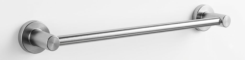 Ensemble De 6 Piéces D'accessoires De Toilette en Aluminium Chrome Brossé