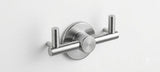 Ensemble De 6 Piéces D'accessoires De Toilette en Aluminium Chrome Brossé