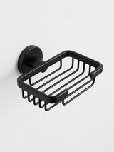 Ensemble De 6 Pièces D'accessoires De Toilette en Aluminium Noir mat - Time Design