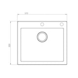 Évier Axis Mojito 60 - Time Design