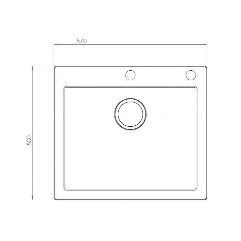 Évier Axis Mojito 60 - Time Design