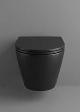 Cuvette Suspendue Flashclean - Brava Noir Mat - Time Design