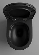 Cuvette Suspendue Flashclean - Brava Noir Mat - Time Design