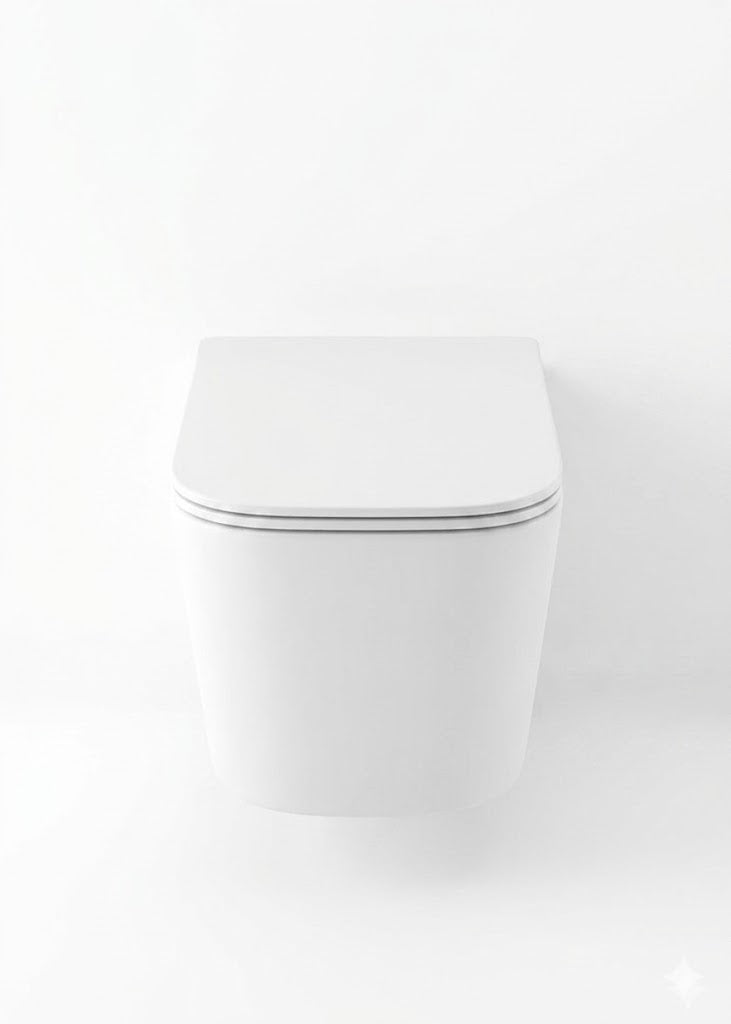 Cuvette Carre Suspendue Blanc INOVA