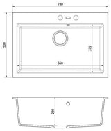 Évier Axis A-Point 60 - Time Design