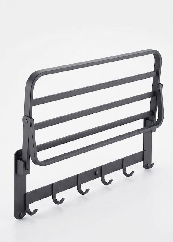 Etagère Porte-Serviettes Pliante en Aluminium - Time Design