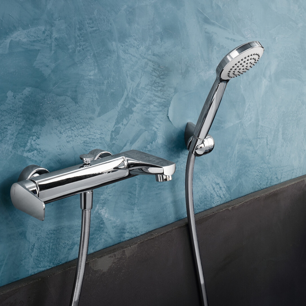 Mitigeur bain-douche SKY avec support douchette nobili - Time Design