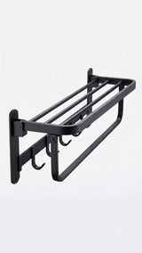 Etagère Porte-Serviettes Pliante en Aluminium - Time Design