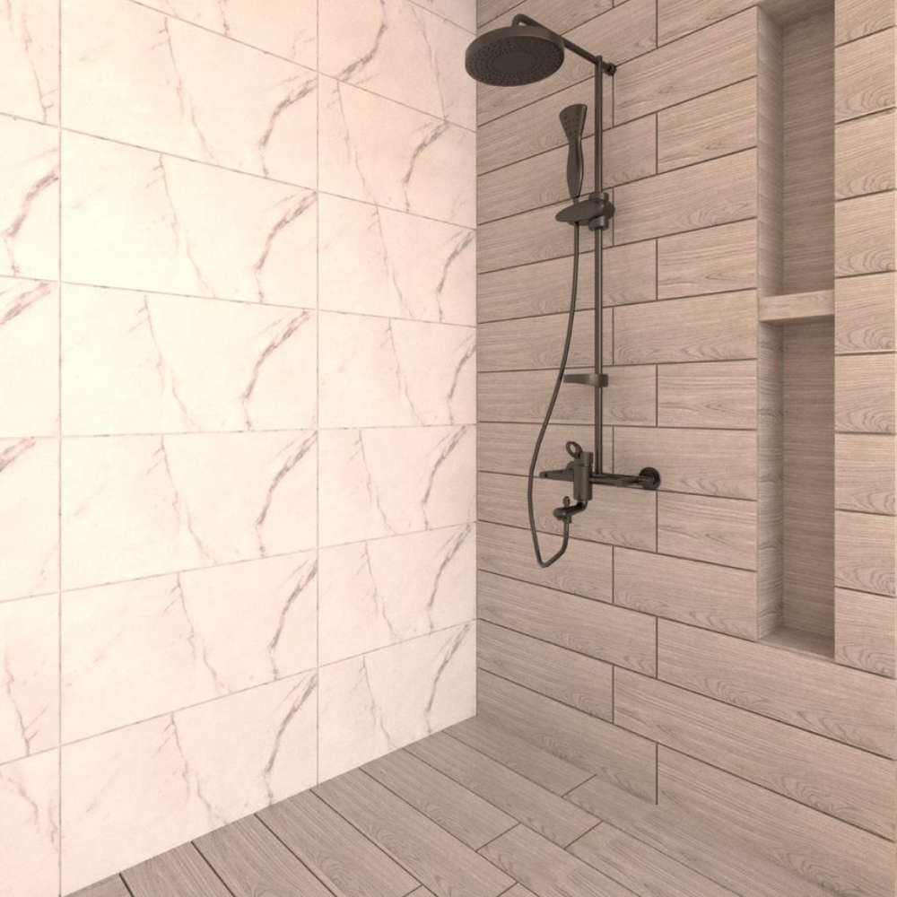 FAIENCE GREEK SUEDA GRIS 15/60 cm - Time Design