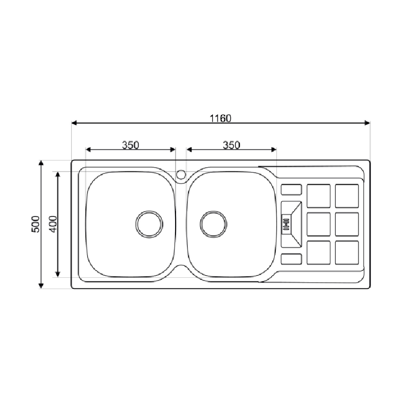 Évier Asil AS107 - Time Design
