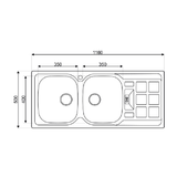 Évier Asil AS107 - Time Design