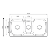 Évier Asil AS75 - Time Design
