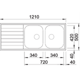 Évier Franke - Time Design