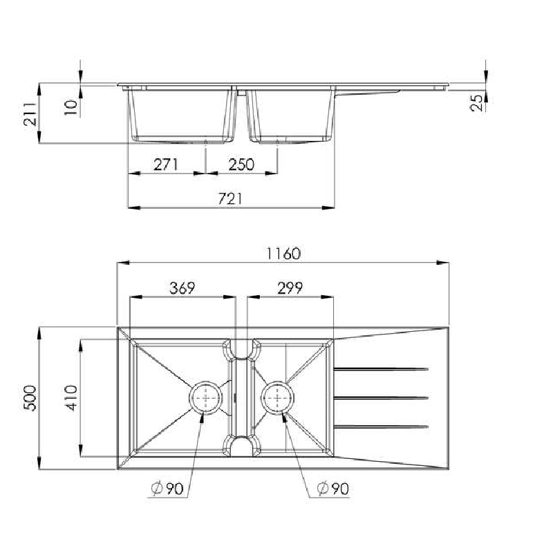 Évier Profier Marmorin - Time Design