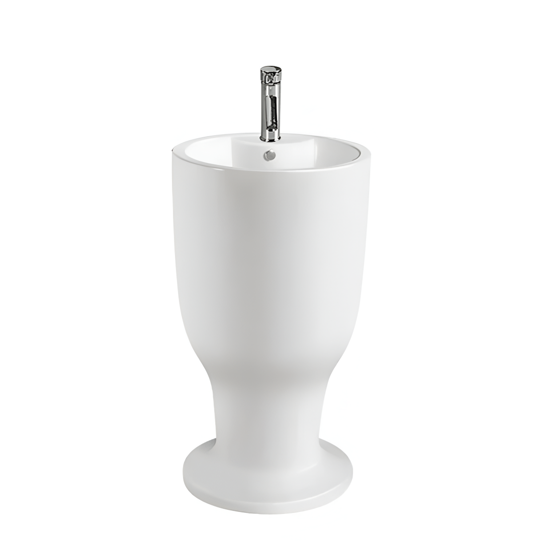 Lavabo sur pied stand Rondo
