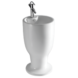 Lavabo sur pied stand Rondo