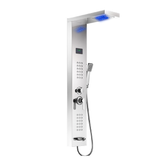 Colonne de douche hydromassage 90° avec afficheur