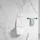 Cuvette Brava – Blanche Carrée avec Abattant (53 x 36 cm)