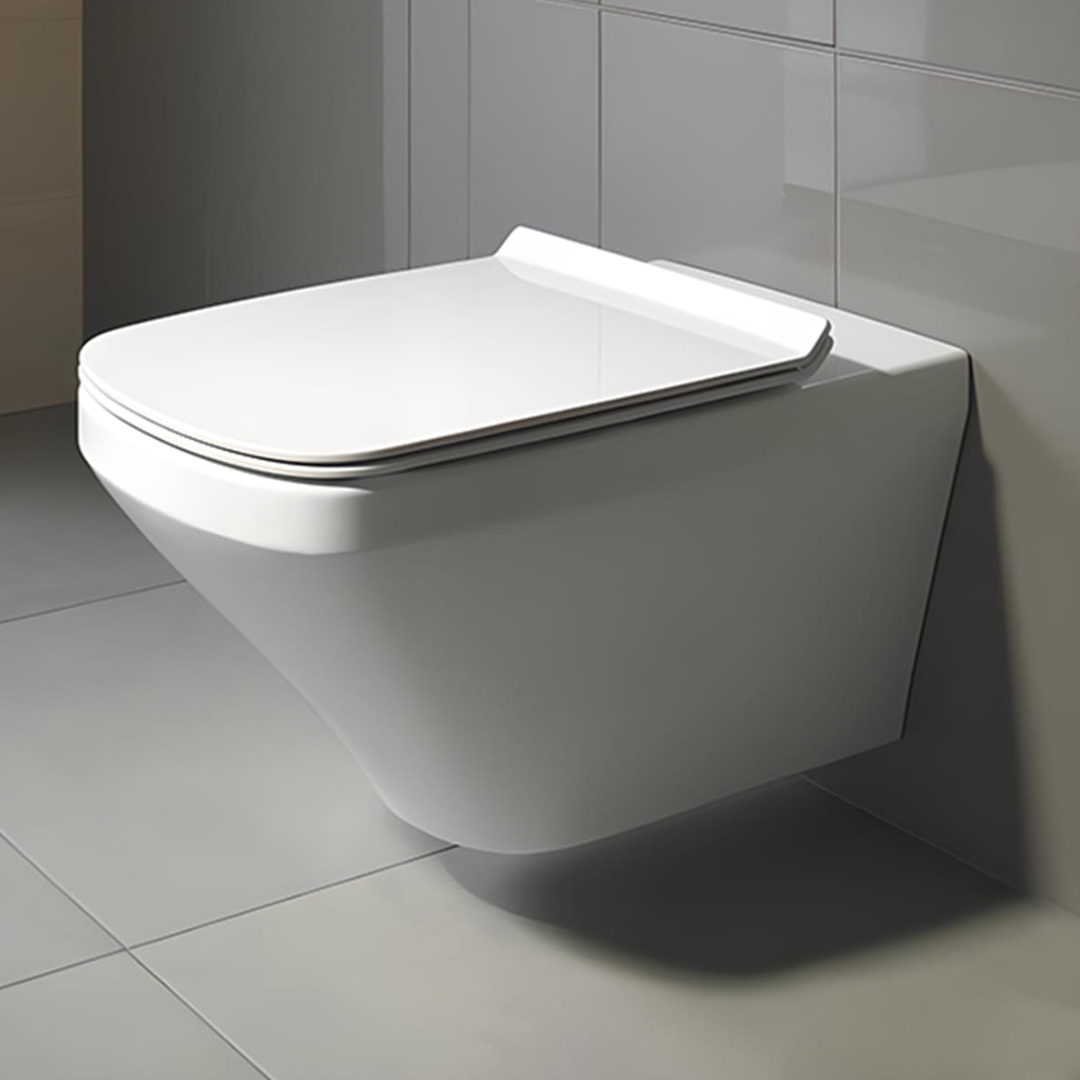 Cuvette suspendue DuraStyle avec Abattant – DURAVIT