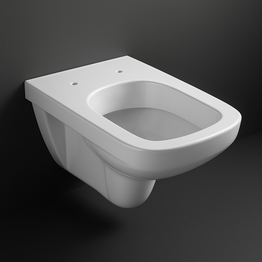 Cuvette WC Suspendue Geberit Selnova Square avec Abattant simple