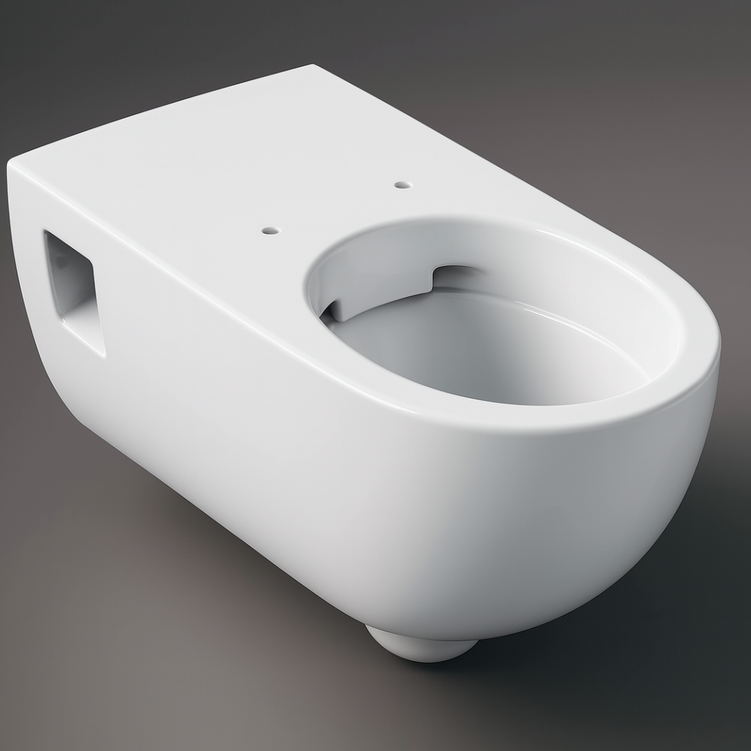 Cuvette WC Suspendue Geberit Selnova Rond avec abattant simple