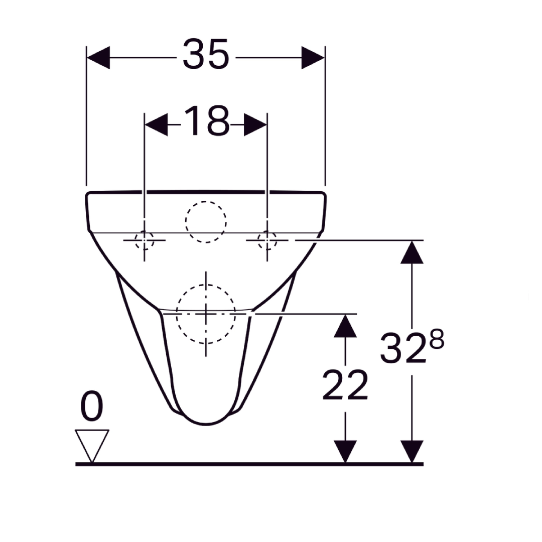 Cuvette WC Suspendue Premium Square Rimfree avec Abattant Soft-Close -