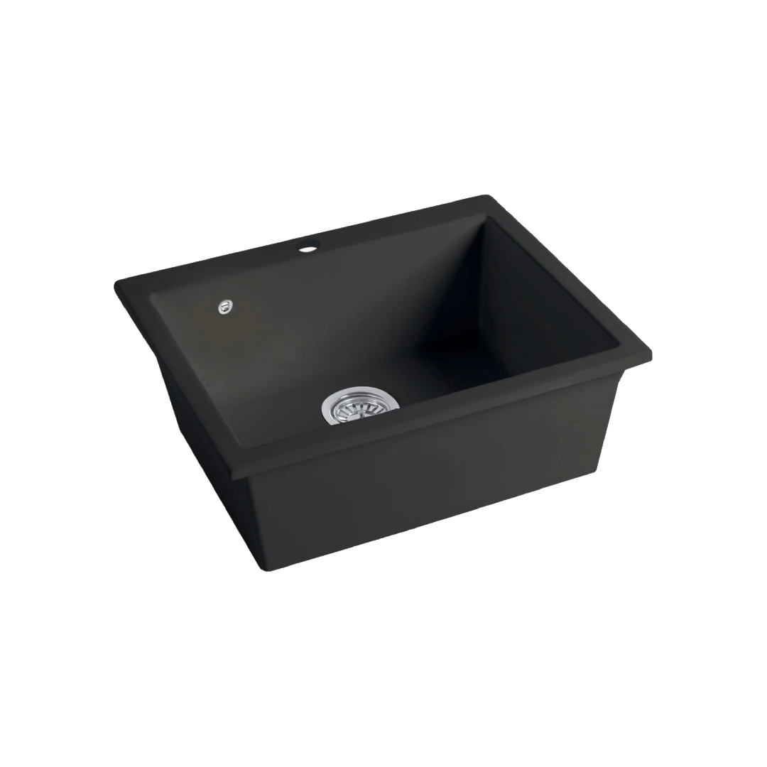 Évier Granit Ponderosa 70x50 cm - 1 Grand Bac