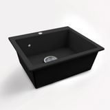 Évier Granit Ponderosa 70x50 cm - 1 Grand Bac