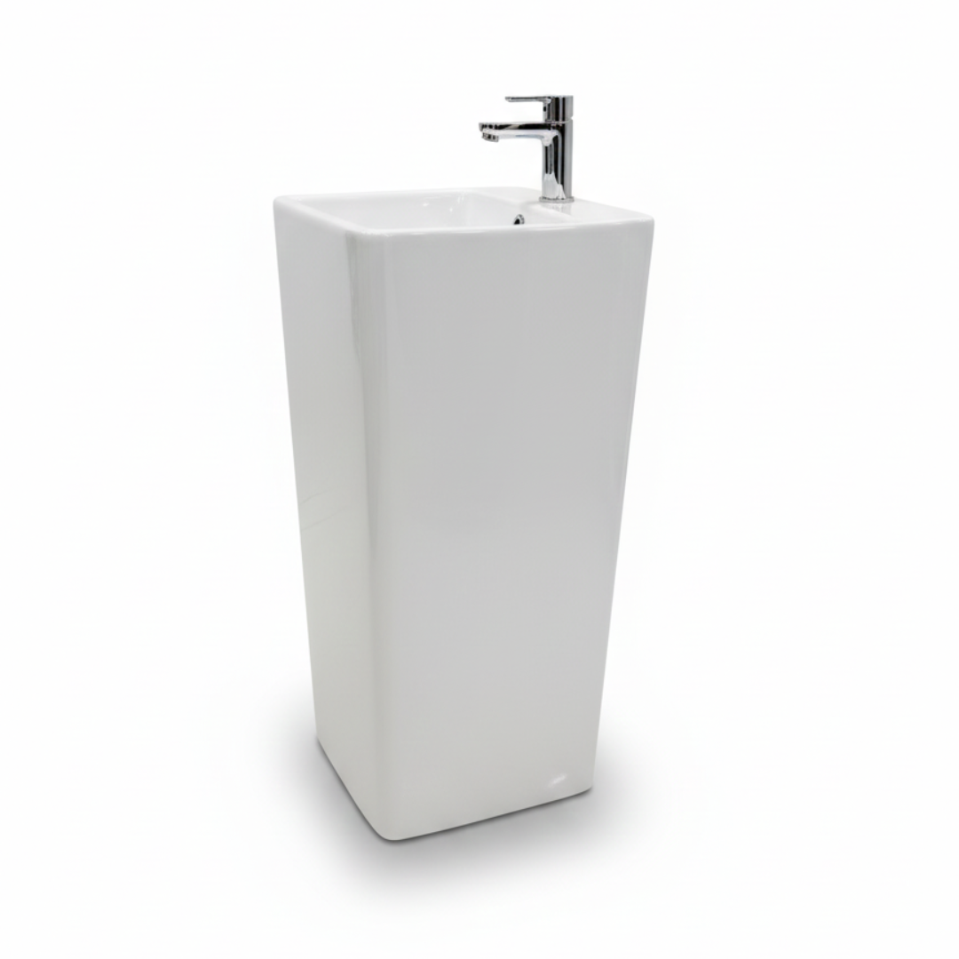 Lavabo sur Colonne Stand - Dimensions 40x40x85 cm
