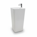 Lavabo sur Colonne Stand - Dimensions 40x40x85 cm