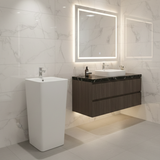 Lavabo sur Colonne Stand - Dimensions 40x40x85 cm