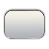 Miroir LED Rectangulaire à Bords Arrondis (80x60 cm) J536 | INOVA