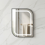 Miroir de Salle de Bain Asymétrique LED – (60 x 80 cm)