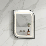 Miroir de Salle de Bain Asymétrique LED – (60 x 80 cm)