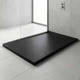 Receveur de douche Noir 120/80 cm