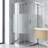 Cabine de Douche Quart de Cercle 90x90 cm - Time Design