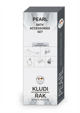 KIT D'ACCESSOIRES SALE DE BAIN KLUDI RAK PEARL CHROME